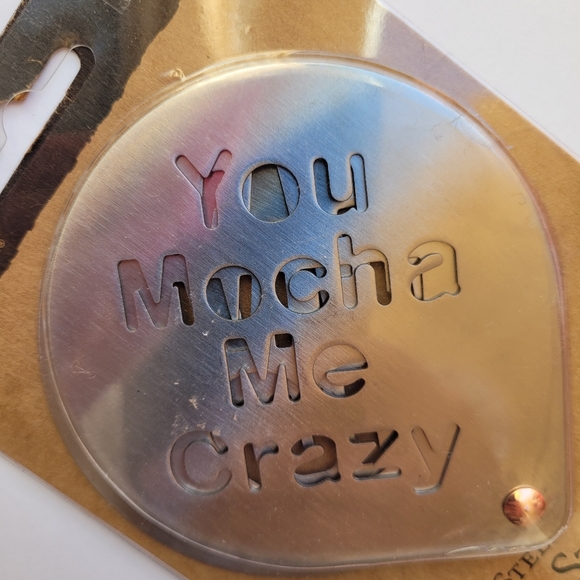 Stainless Steel Coffee Stencils - Picture 4 of 4